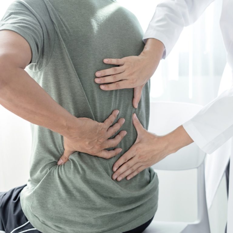 Male,Patients,Consulted,Physiotherapists,With,Low,Back,Pain,For,Examination